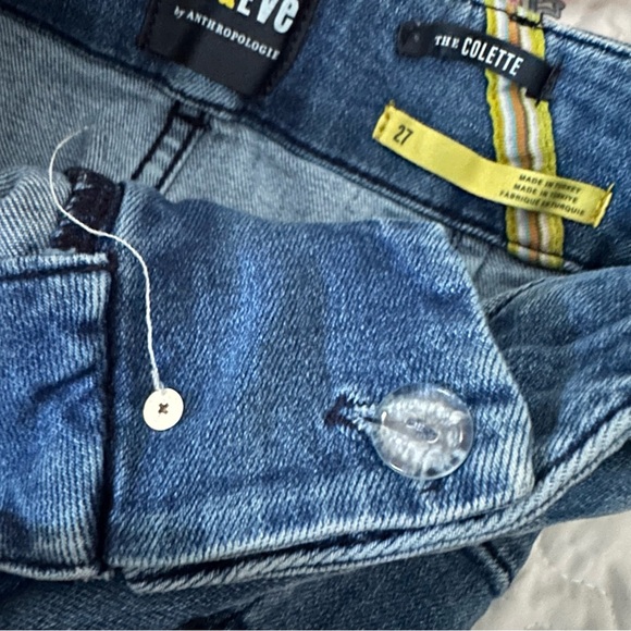 Maeve • The Colette Crop High-Rise Wide-Leg Jeans - Picture 6 of 8